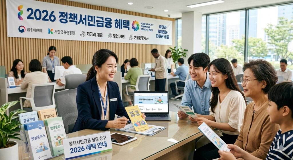 2026 정책서민금융 혜택