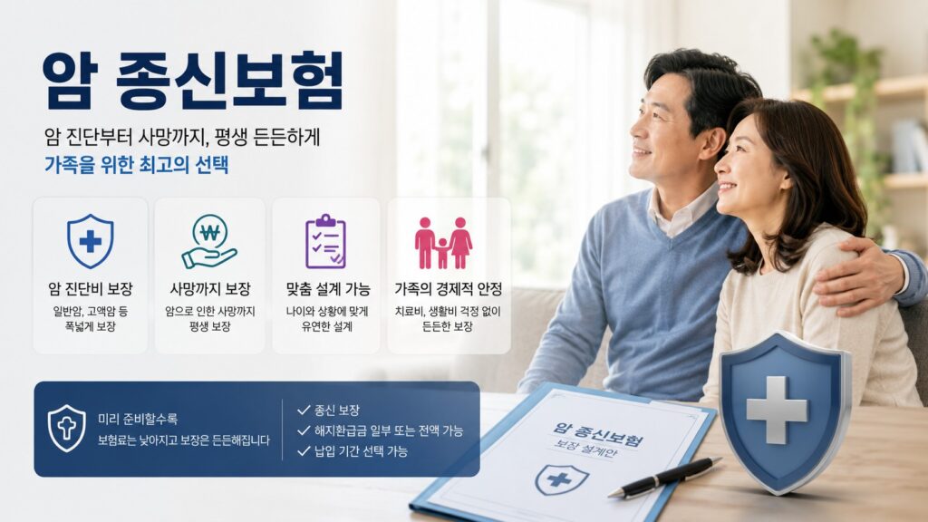 암 종신보험