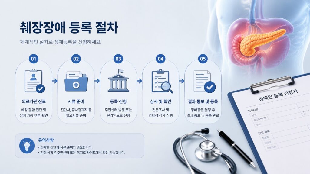 췌장장애 등록