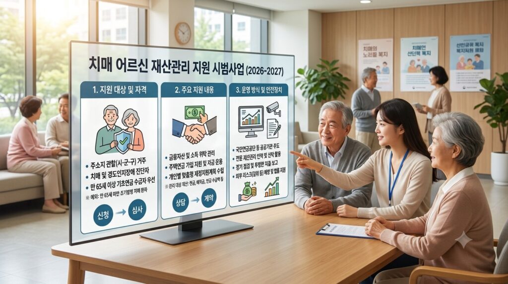 치매안심재산관리서비스 시범사업